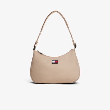  Tommy Jeans Essentials Daily Kadın Kahverengi Omuz Çantası