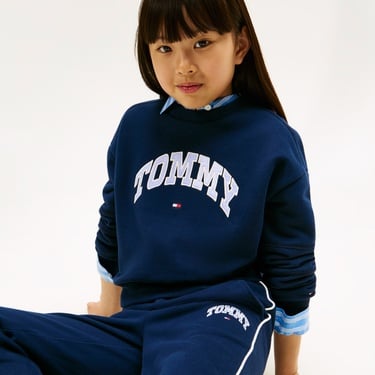  Tommy Hilfiger Varsity Çocuk Lacivert Eşofman Altı