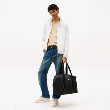  Tommy Jeans Urban Duffle Erkek Siyah Spor Çantası