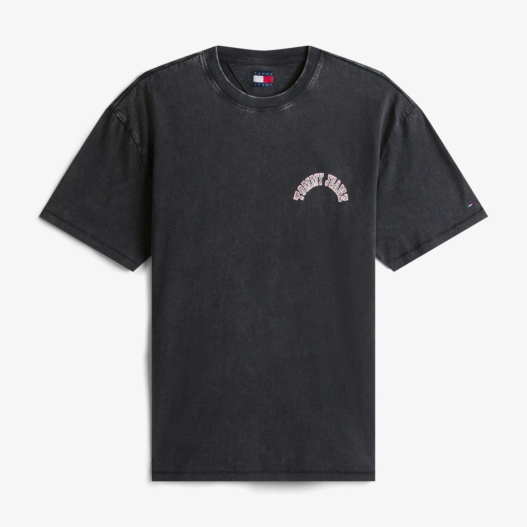 Tommy Jeans Relax Novelty Erkek Siyah T-Shirt