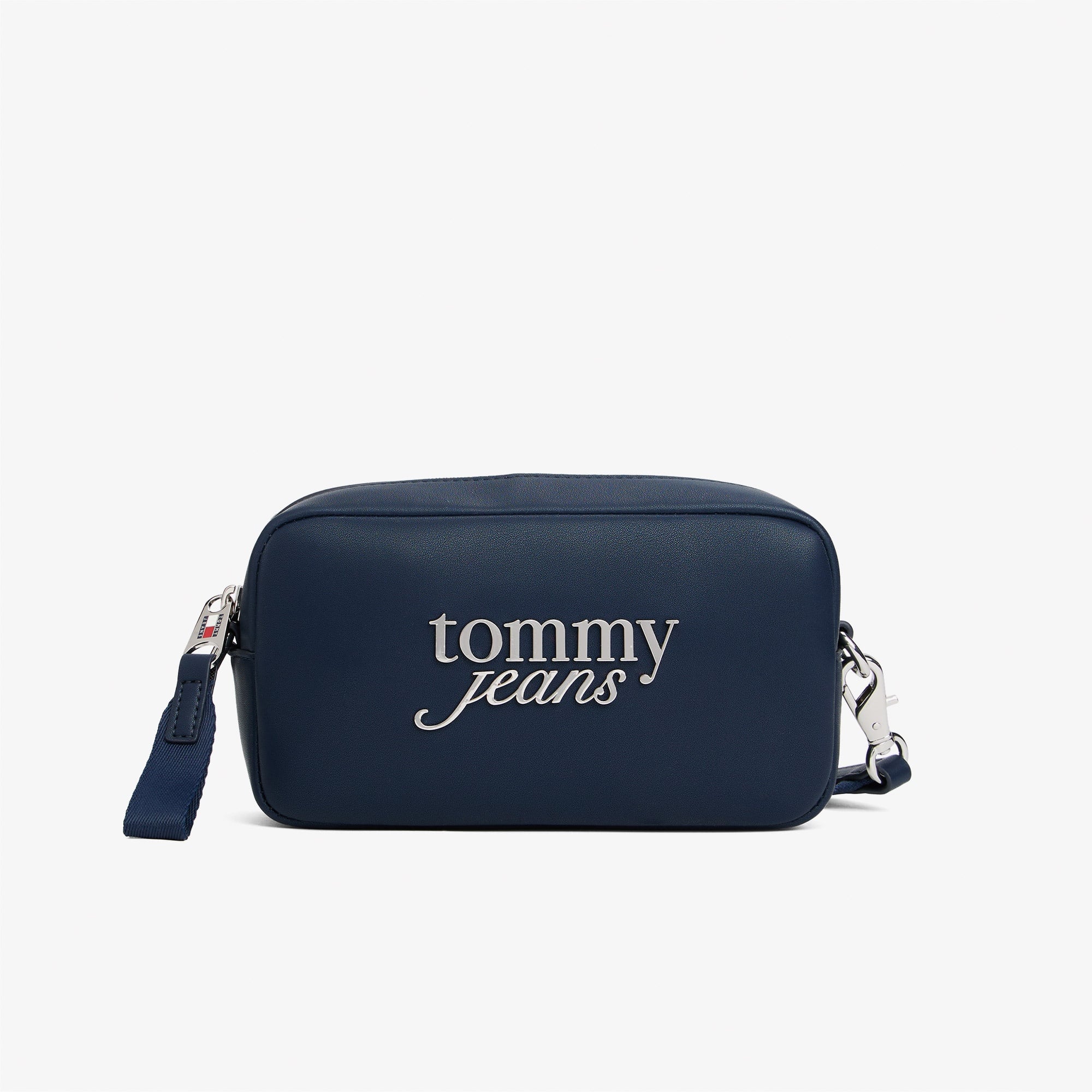 Tommy Jeans Bold Script Kadın Lacivert Omuz Çantası