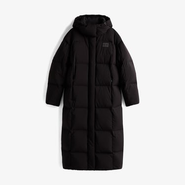  Tommy Jeans Alaska d Kadın Puffer Siyah Mont