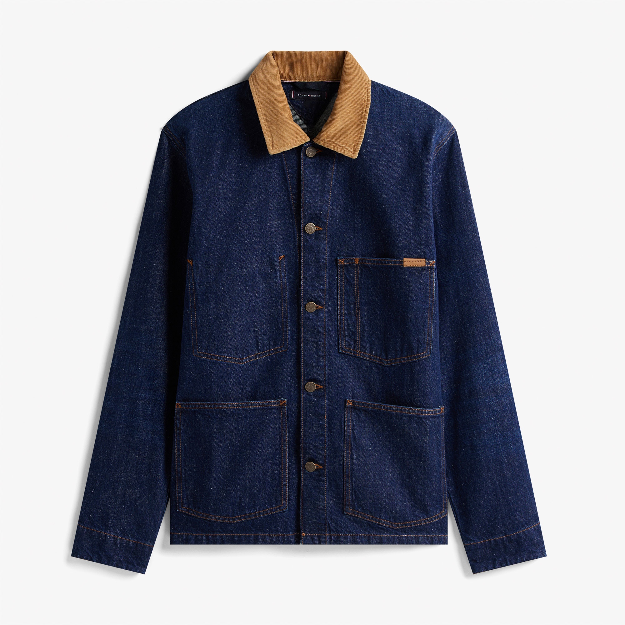 Tommy Hilfiger Chore Lincoln Indigo Erkek Mavi Ceket