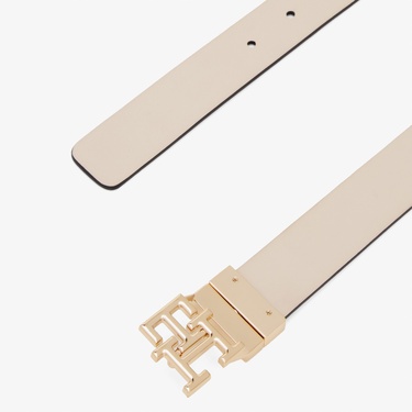  Tommy Hilfiger Modern 3.0 Rev Kadın Siyah Kemer