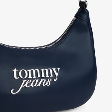  Tommy Jeans Bold Script Kadın Lacivert Omuz Çantası