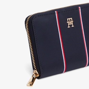  Tommy Hilfiger Icon Med Corp Kadın Lacivert Cüzdan