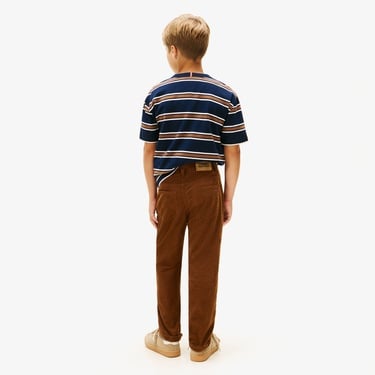  Tommy Hilfiger Corduroy Skater Çocuk 5 Cepli Kahverengi Pantolon