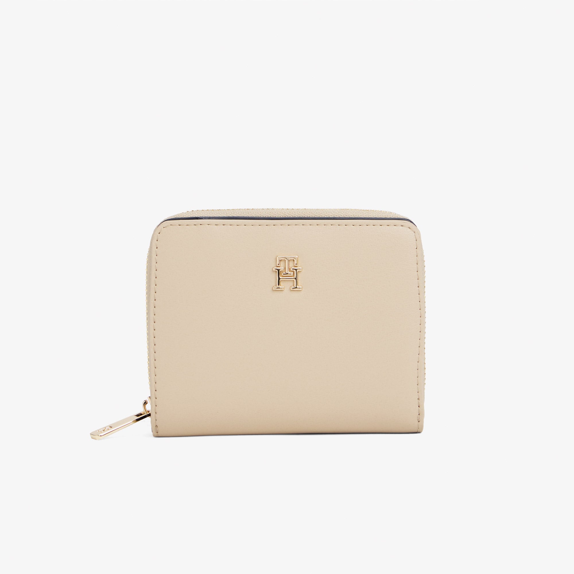  Tommy Hilfiger Icon Med Flap Kadın Bej Cüzdan