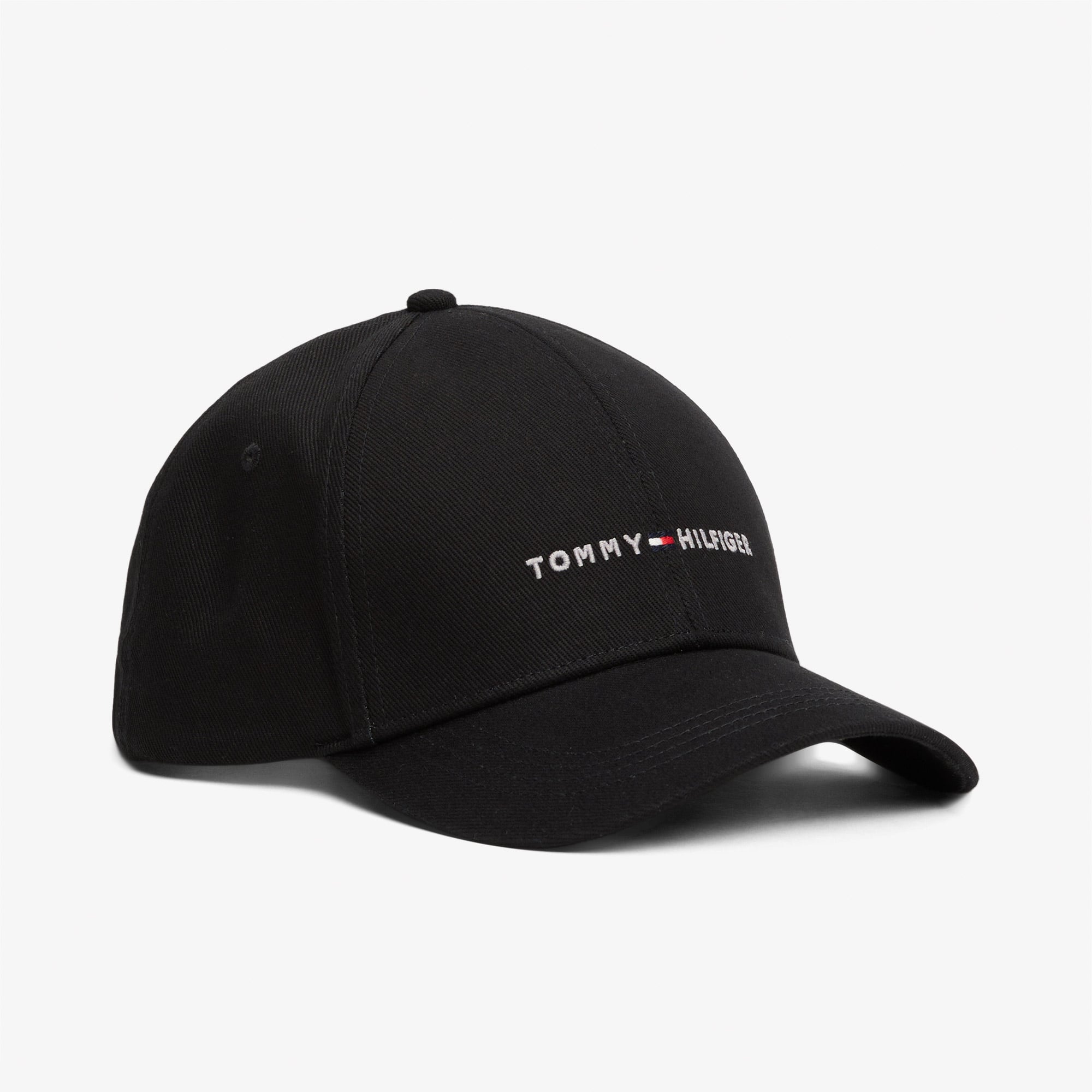  Tommy Hilfiger Foundation 6 Panel Erkek Siyah Şapka