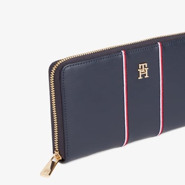  Tommy Hilfiger Icon Corp Kadın Mavi Cüzdan