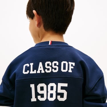  Tommy Hilfiger Varsity Çocuk Lacivert Sweatshirt