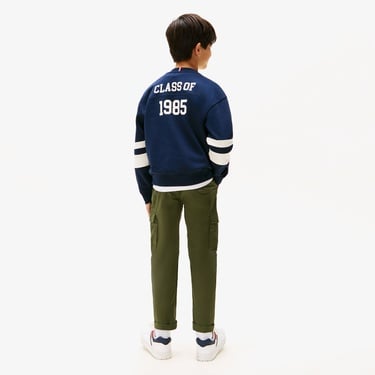  Tommy Hilfiger Varsity Çocuk Lacivert Sweatshirt
