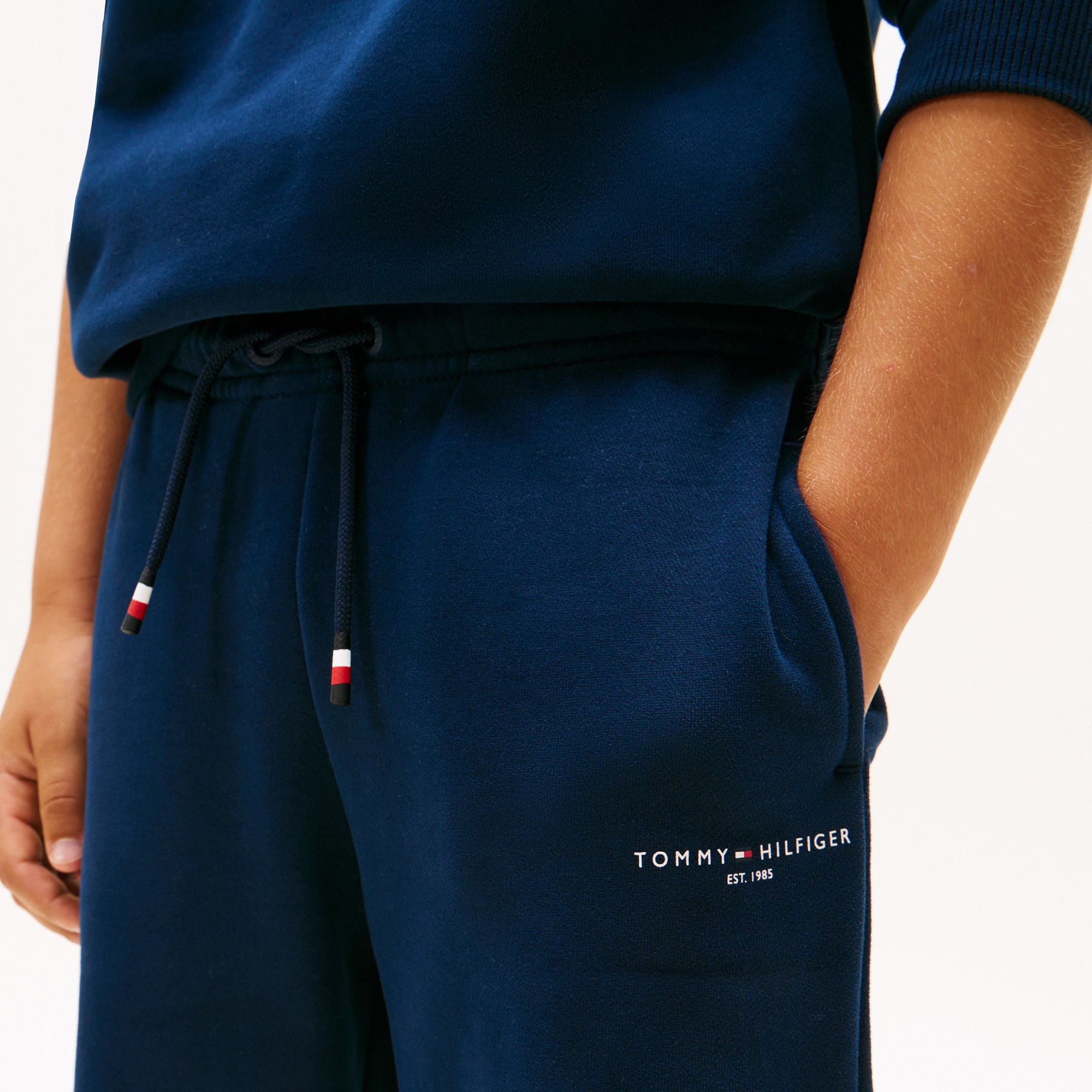 Tommy Hilfiger Mini Corp Çocuk Lacivert Eşofman Takımı