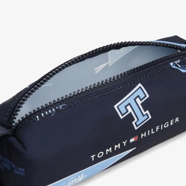  Tommy Hilfiger Essential Printed Çocuk Lacivert Kalem Kutusu