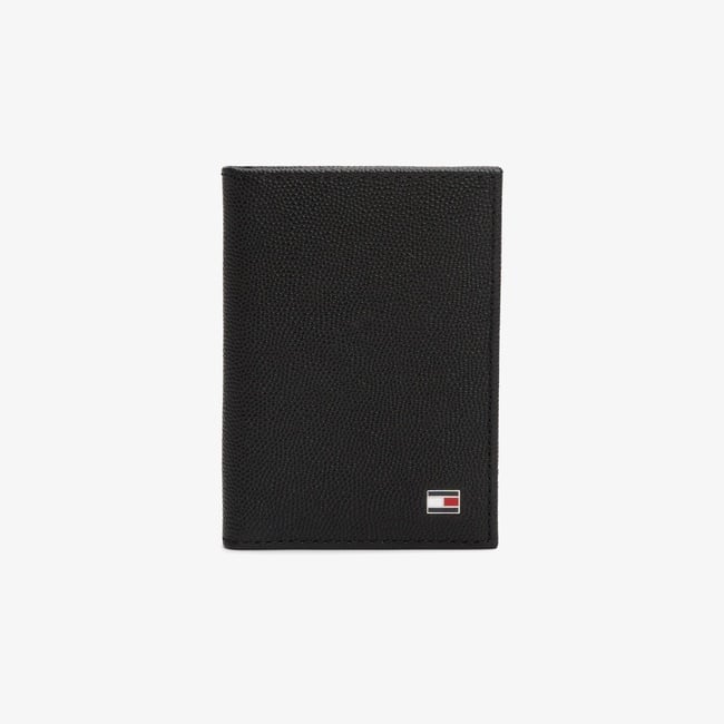  Tommy Hilfiger Flag Bifold Erkek Siyah Cüzdan