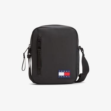  Tommy Jeans Elevated Reporter Erkek Siyah Çapraz Çanta