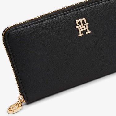  Tommy Hilfiger Distinct Kadın Siyah Cüzdan