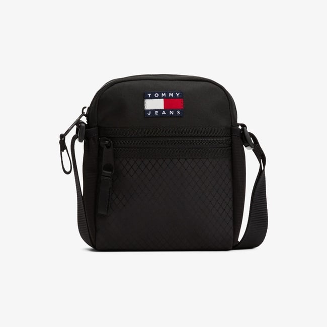  Tommy Jeans Archive Reporter Erkek Siyah Çapraz Çanta