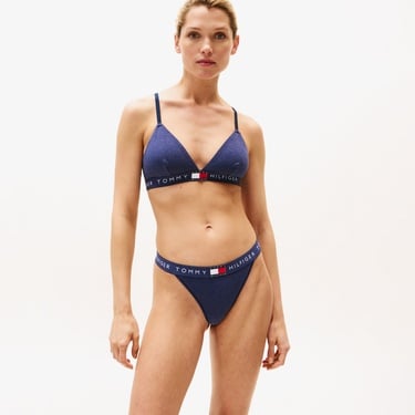  Tommy Hilfiger Triangle Kadın Lacivert Bralet