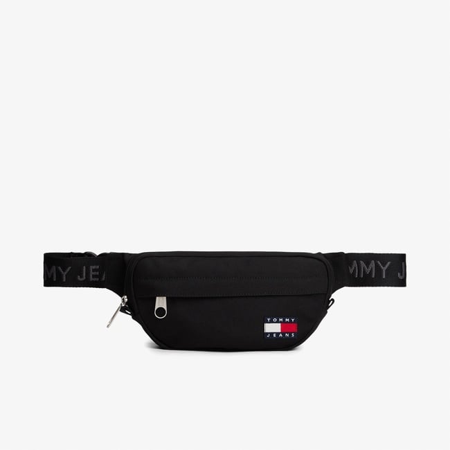  Tommy Hilfiger Essential Daily Erkek Siyah Bel Çantası