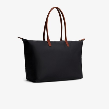  Tommy Hilfiger Popette Maxi Kadın Siyah Tote Çanta