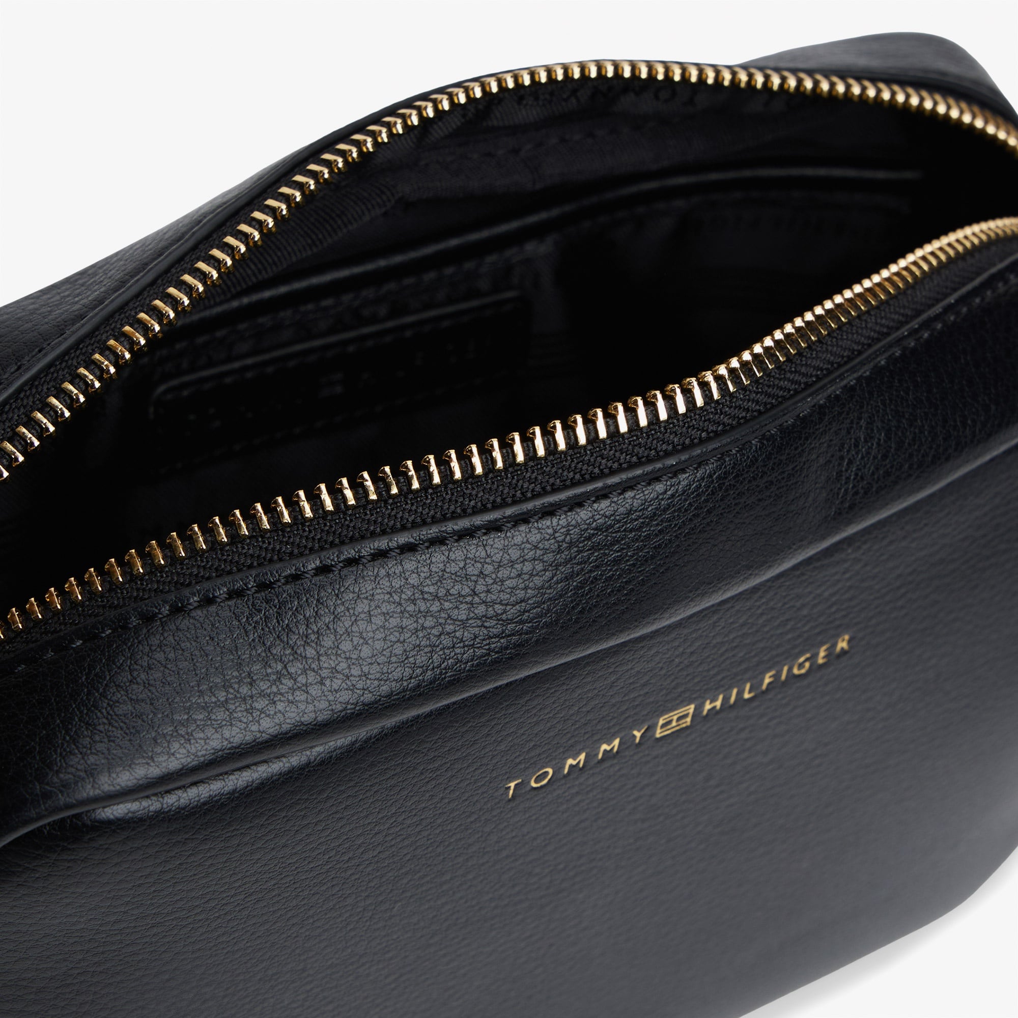 Tommy Hilfiger Logotape Kadın Siyah Çapraz Çanta
