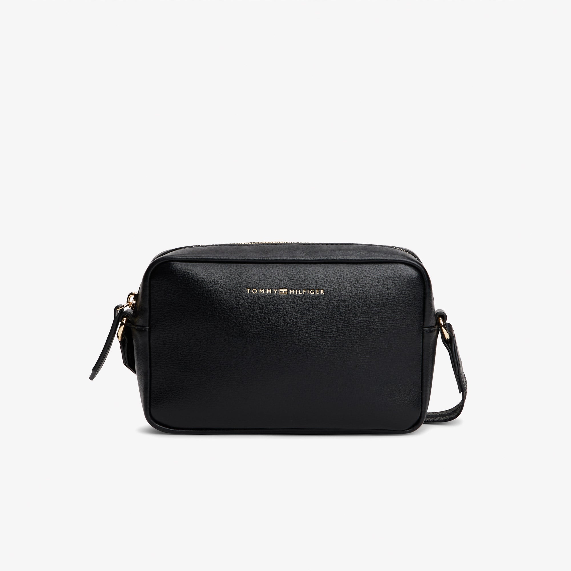 Tommy Hilfiger Logotape Kadın Siyah Çapraz Çanta