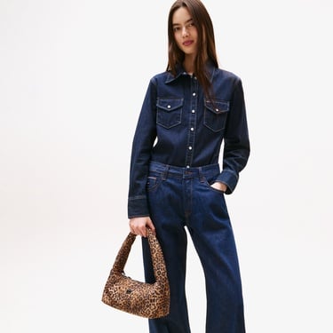  Tommy Jeans Urban Leo Kadın Siyah Omuz Çantası