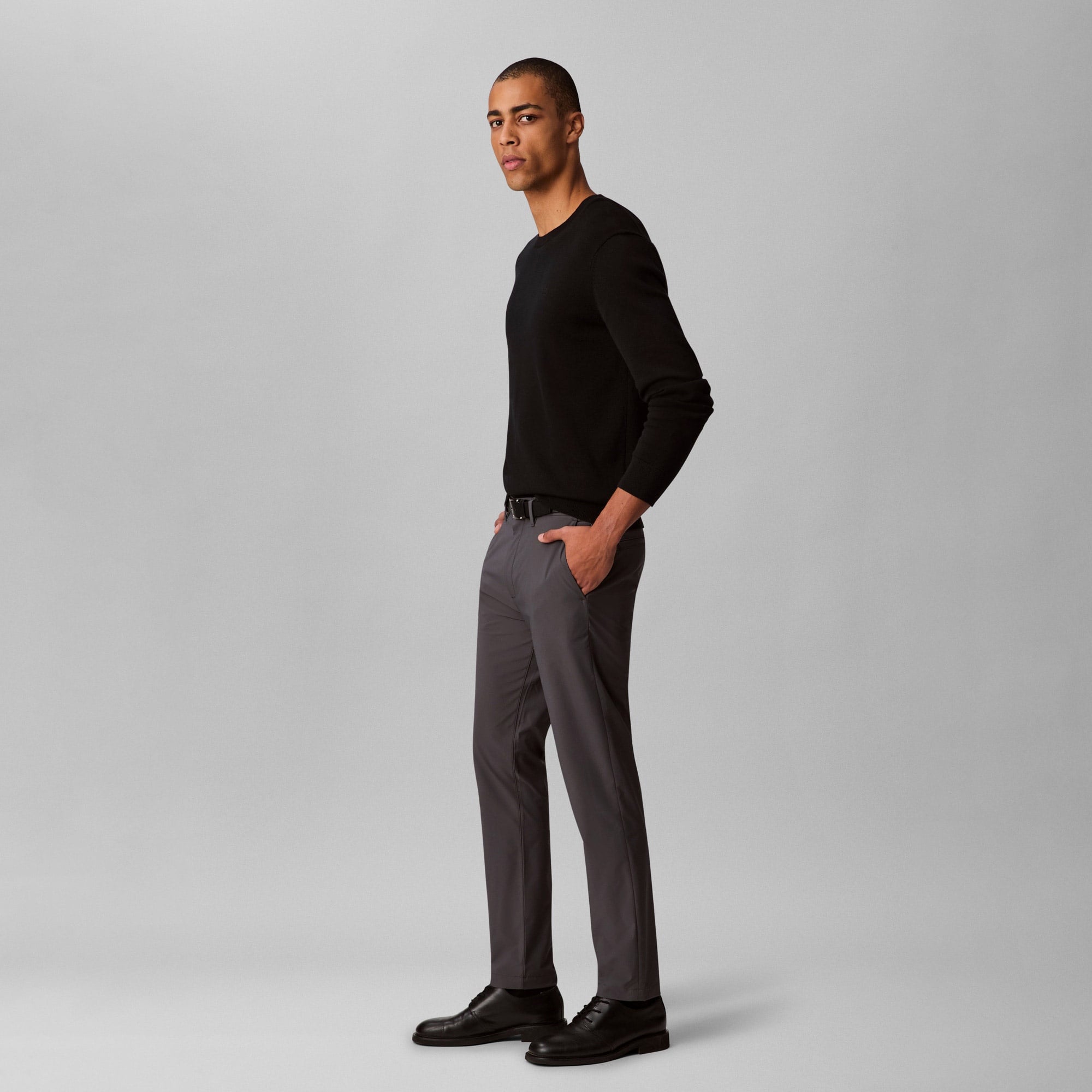 Calvin Klein Slim Tech Erkek Gri Pantolon