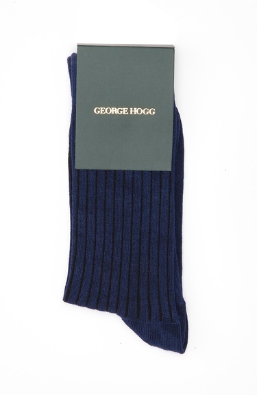  George Hogg Erkek Lacivert Soket Çorap