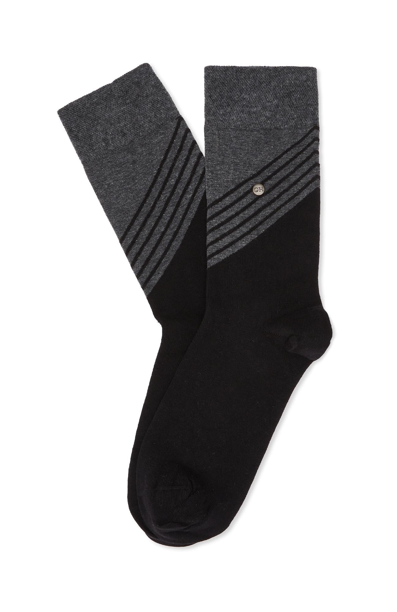  George Hogg Erkek Siyah Soket Çorap