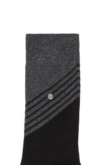  George Hogg Erkek Siyah Soket Çorap