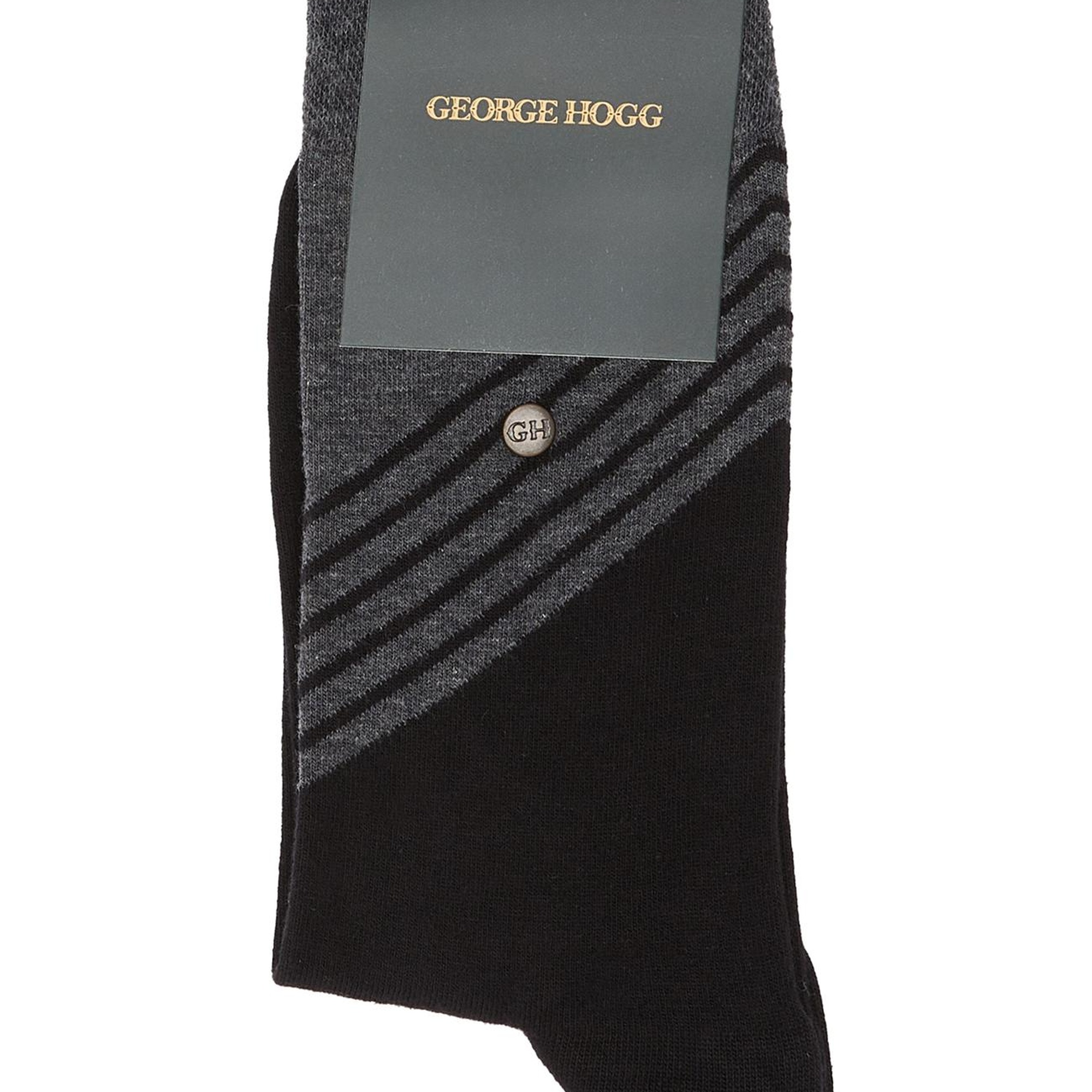 George Hogg Erkek Siyah Soket Çorap