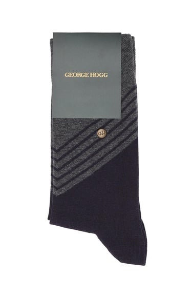  George Hogg Erkek Lacivert Soket Çorap