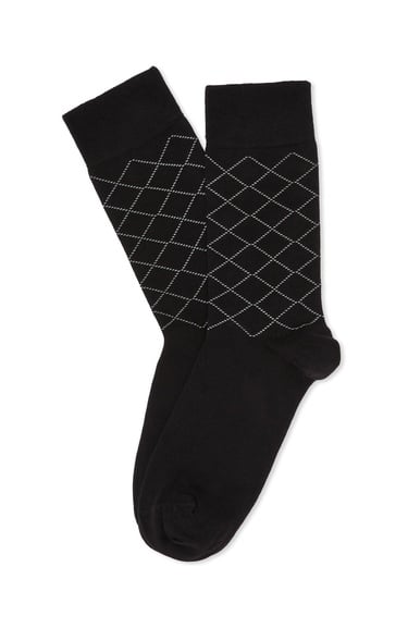  George Hogg Erkek Siyah Soket Çorap