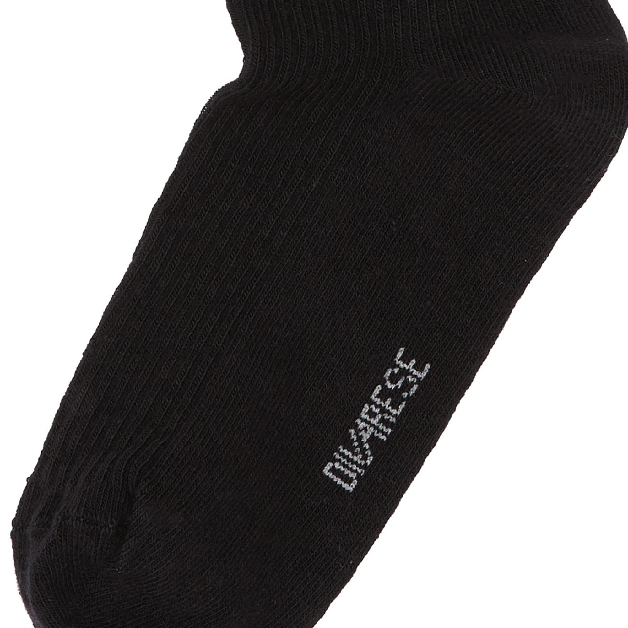 Divarese Kadın Siyah Çizgi Desenli Soket Çorap