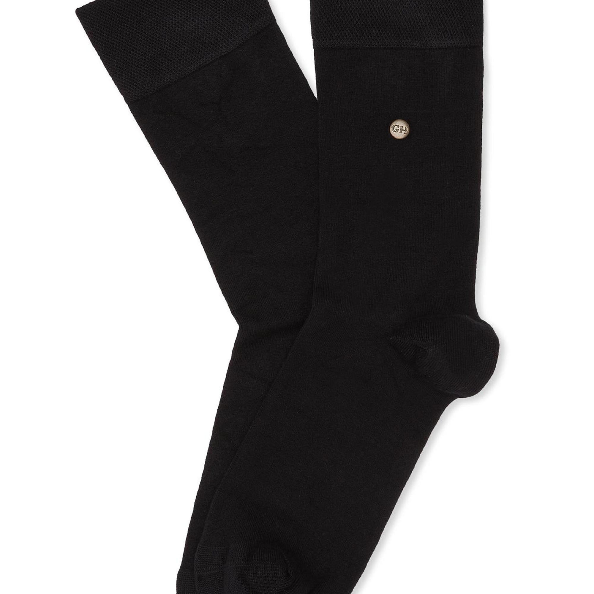 George Hogg Erkek Siyah Çorap