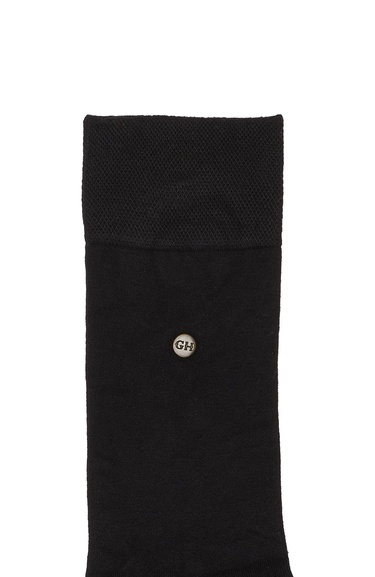  George Hogg Erkek Siyah Çorap