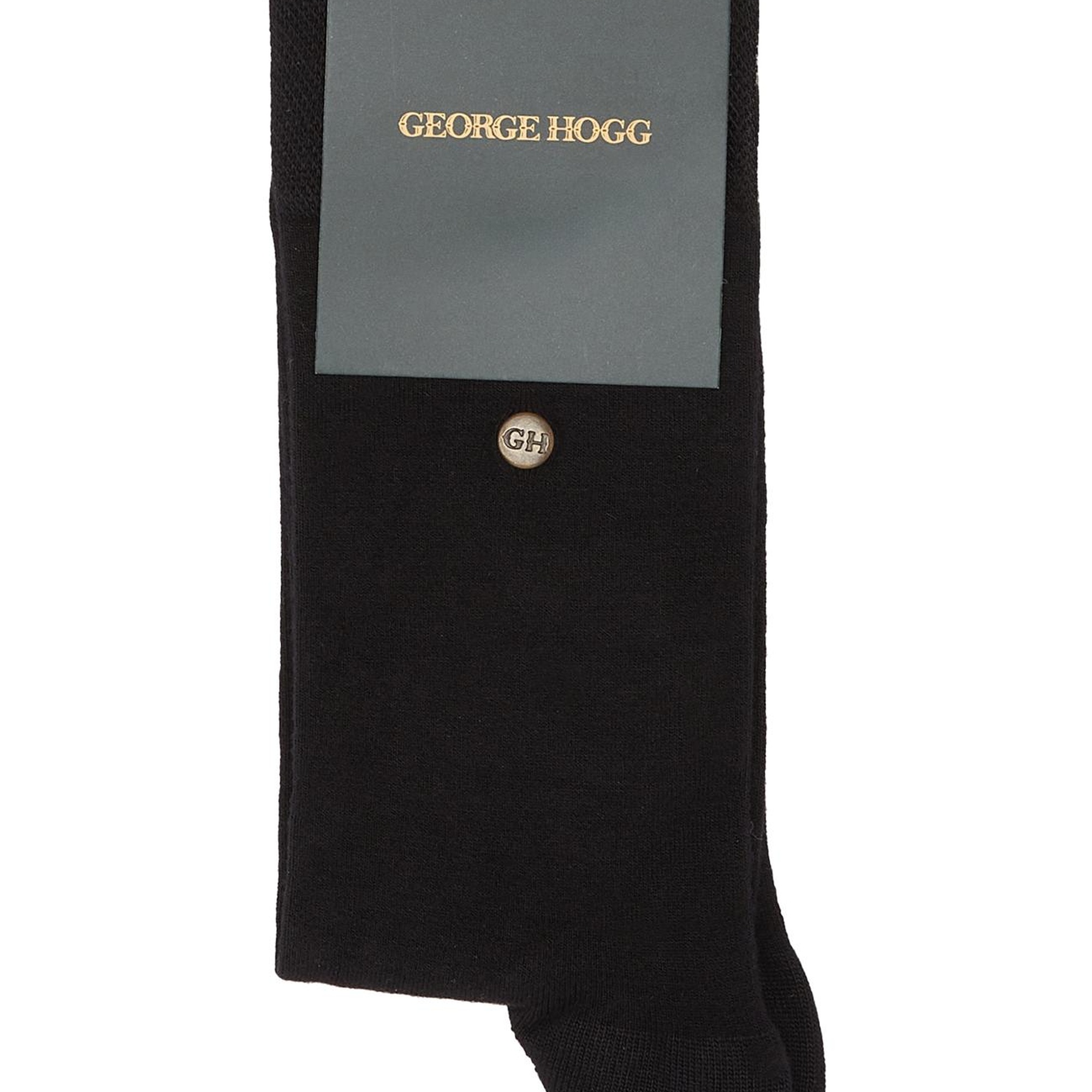 George Hogg Erkek Siyah Çorap