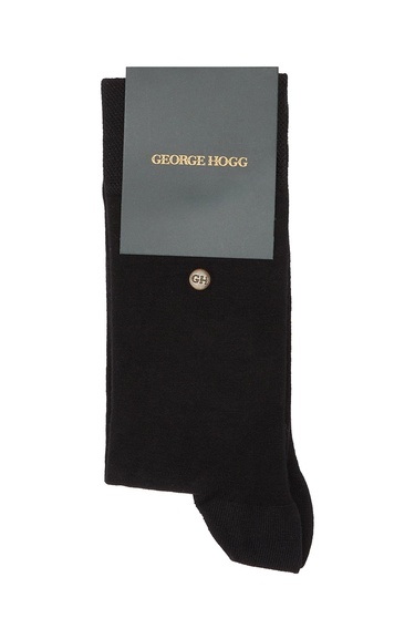  George Hogg Erkek Siyah Çorap