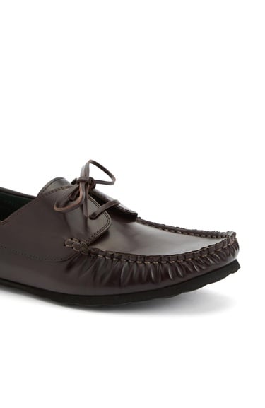  George Hogg Erkek Kahverengi Deri Loafer