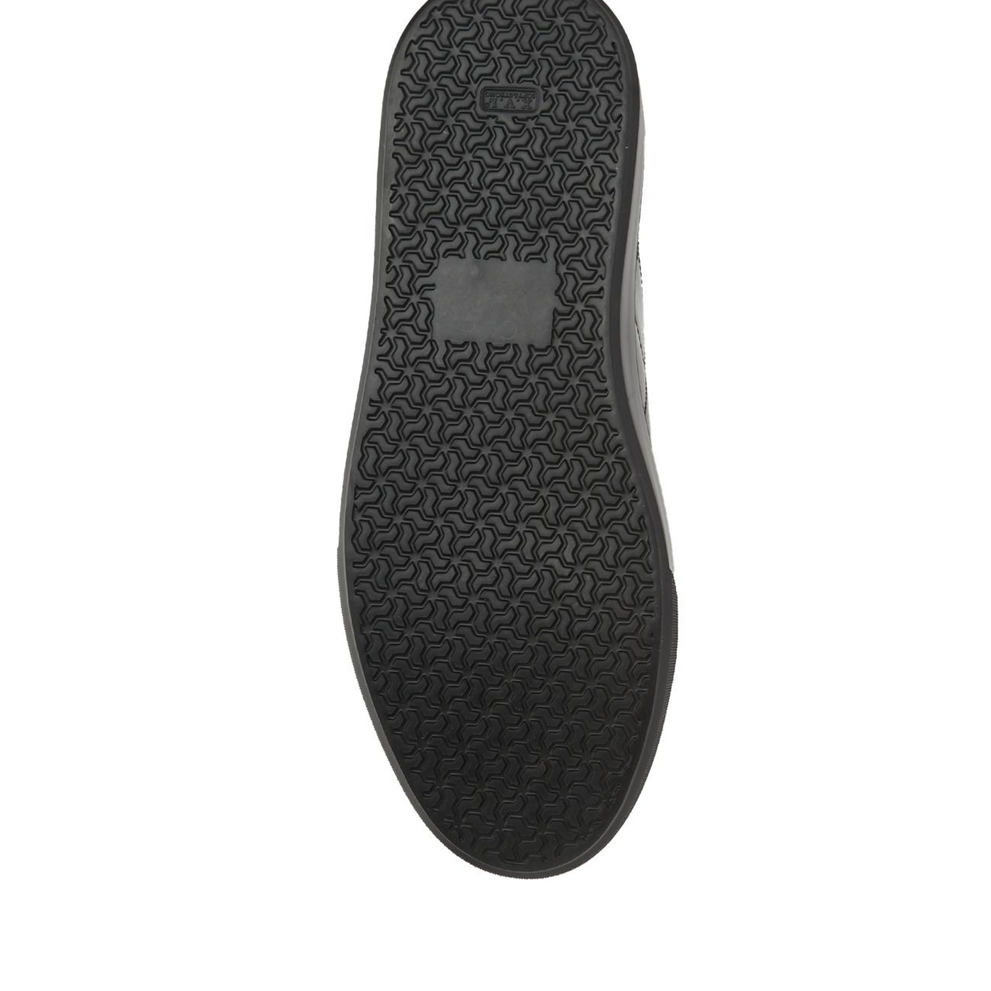 Divarese Erkek Siyah Deri Sneaker