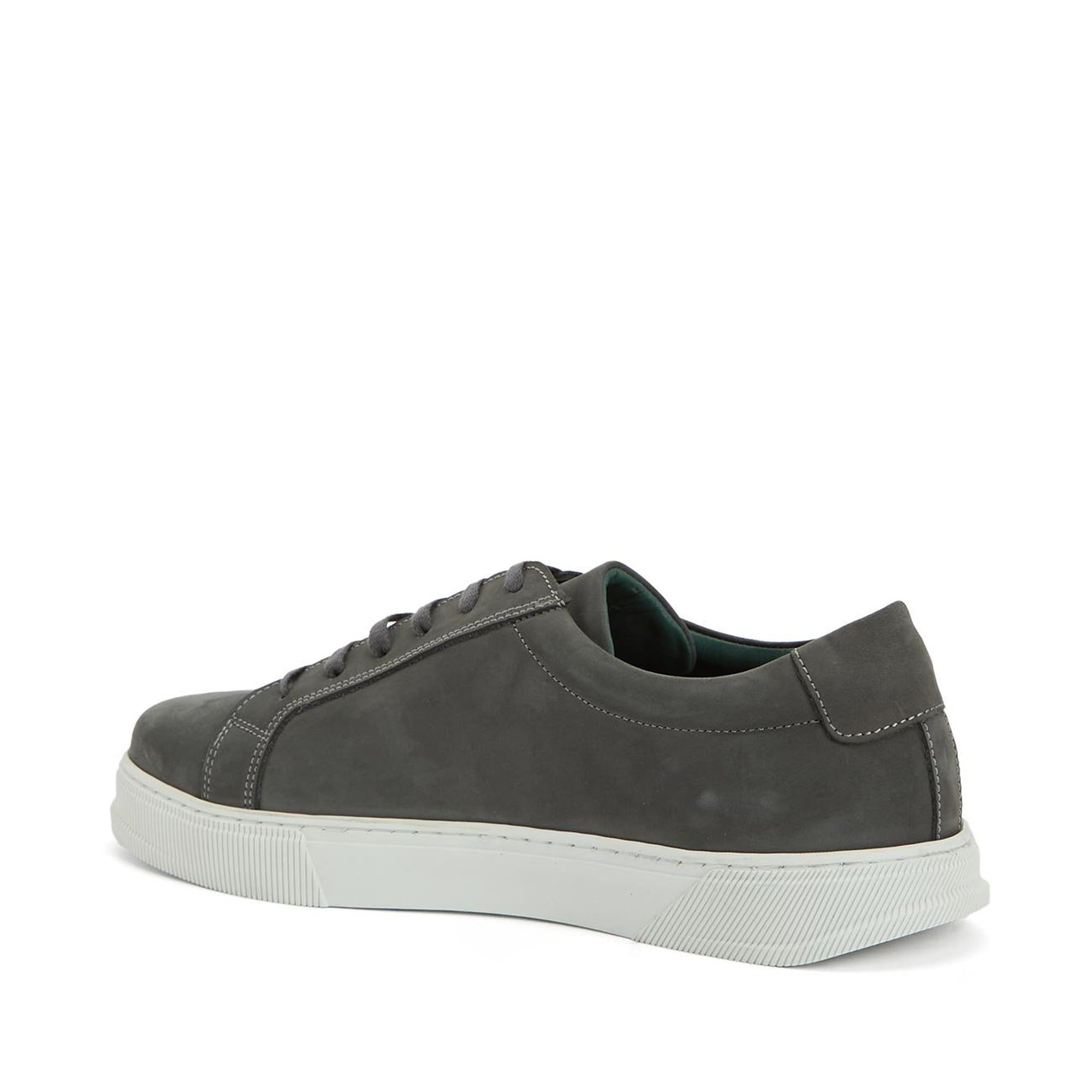 George Hogg Erkek Füme Deri Sneaker