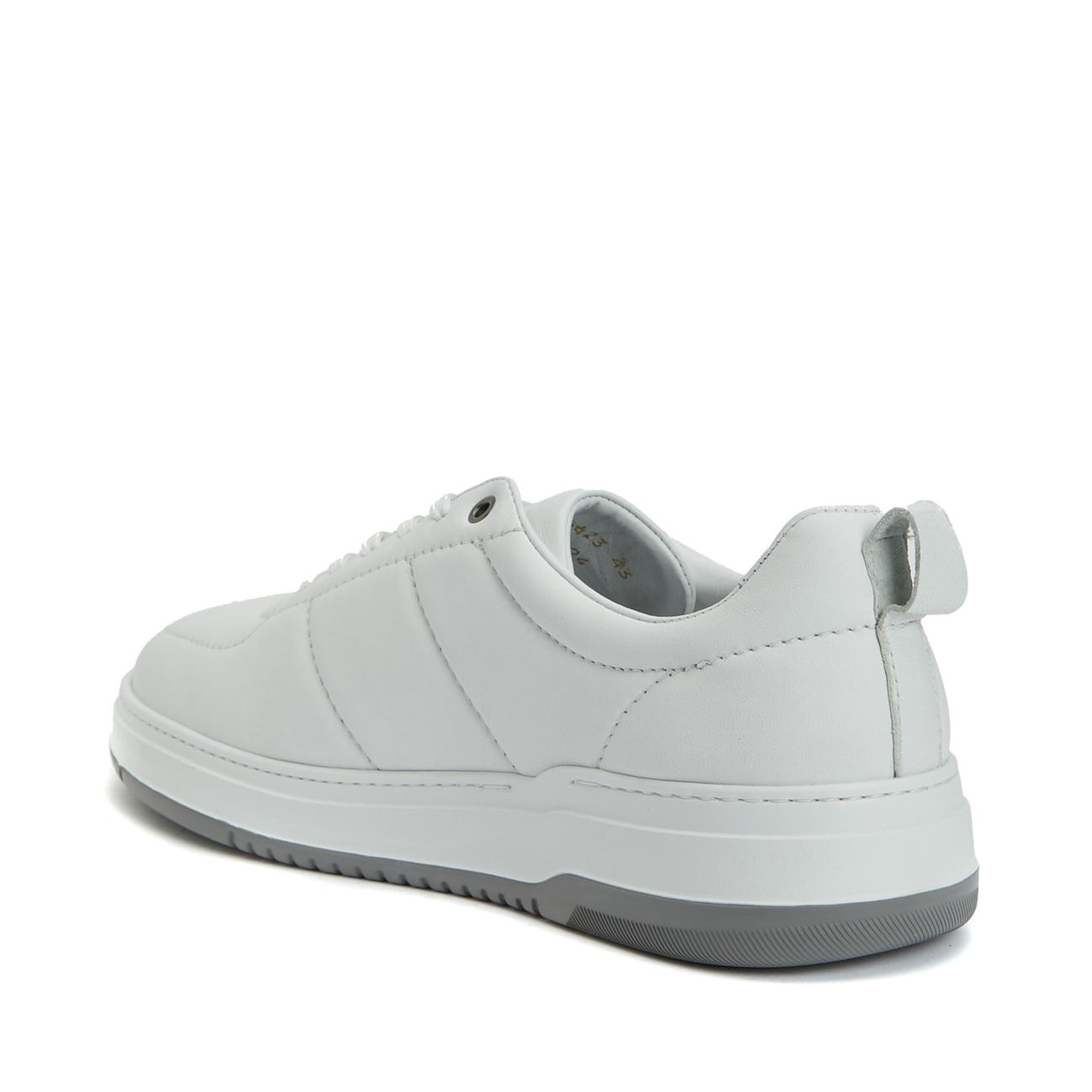 George Hogg Erkek Beyaz Deri Sneaker