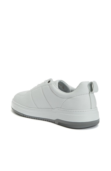  George Hogg Erkek Beyaz Deri Sneaker