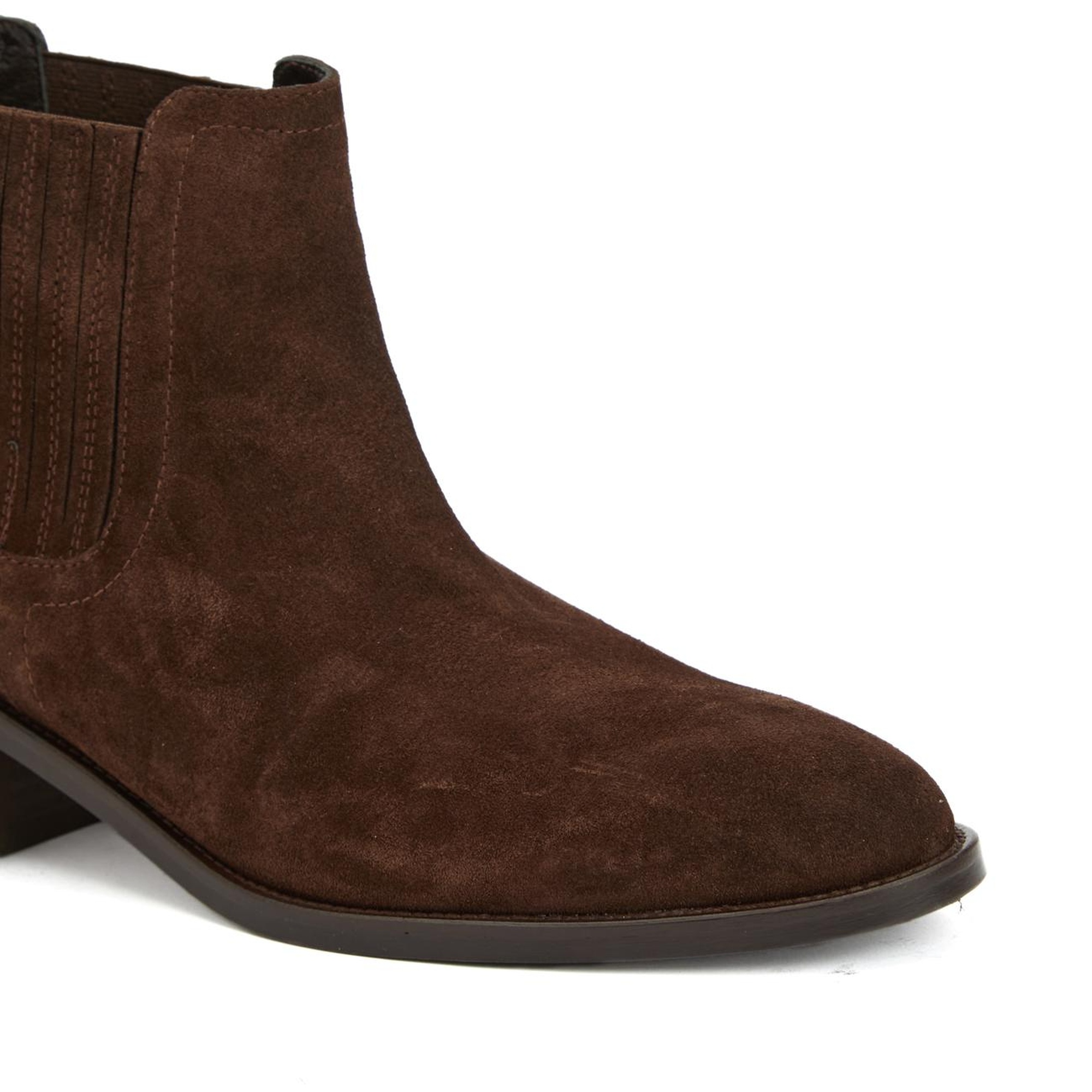 George Hogg Kadın Kahverengi Lastikli Deri Bot