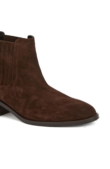  George Hogg Kadın Kahverengi Lastikli Deri Bot