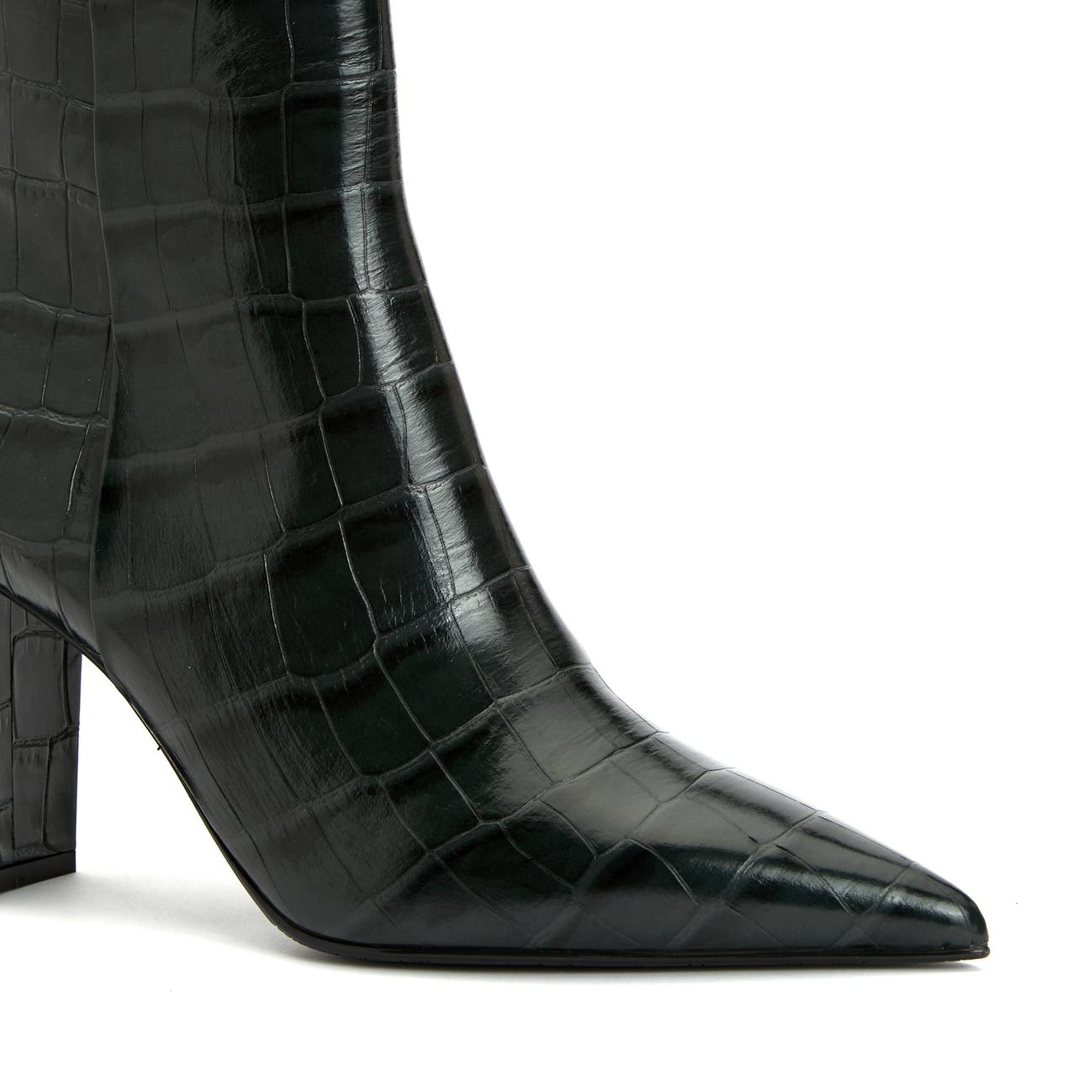 George Hogg Kadın Yeşil Deri Bot