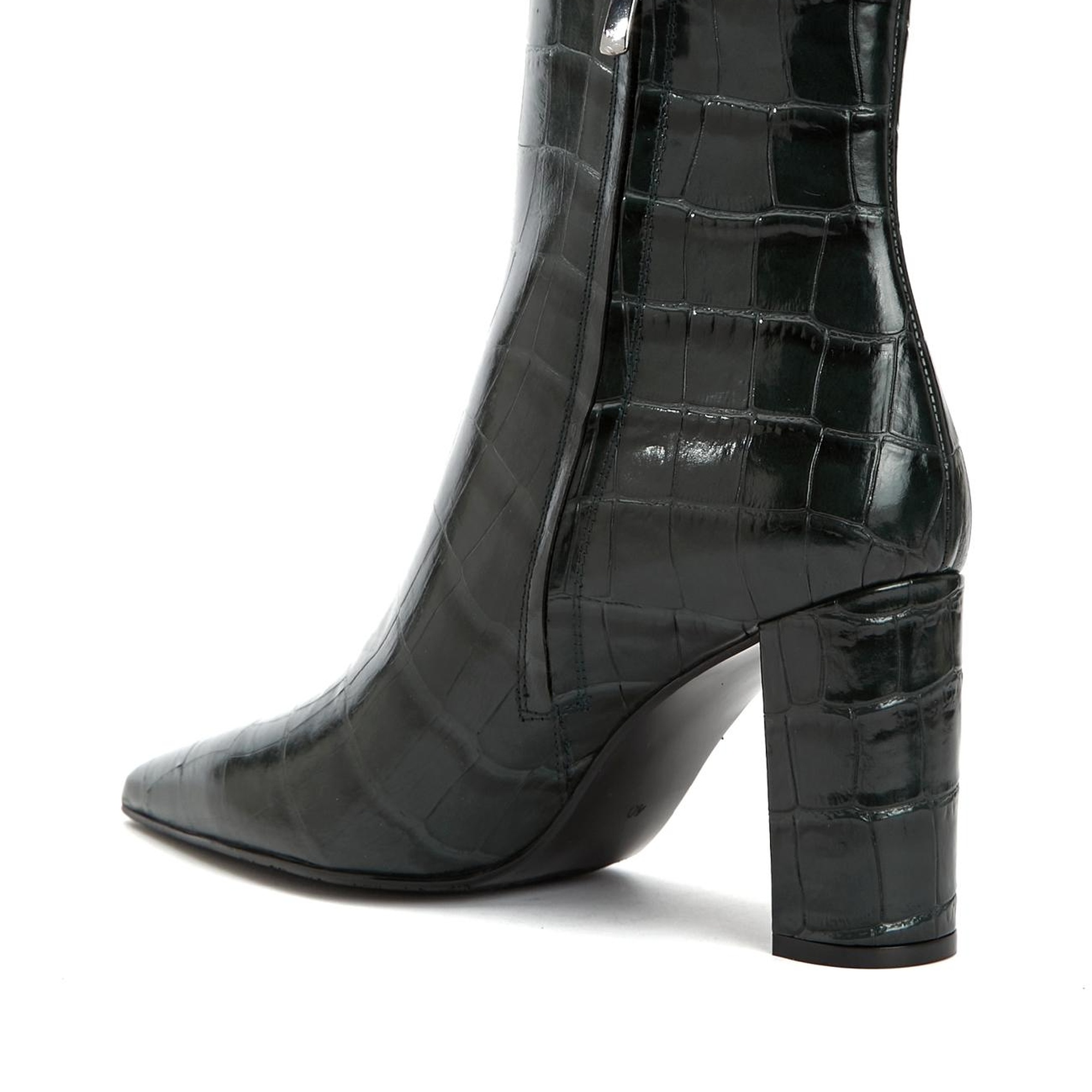 George Hogg Kadın Yeşil Deri Bot