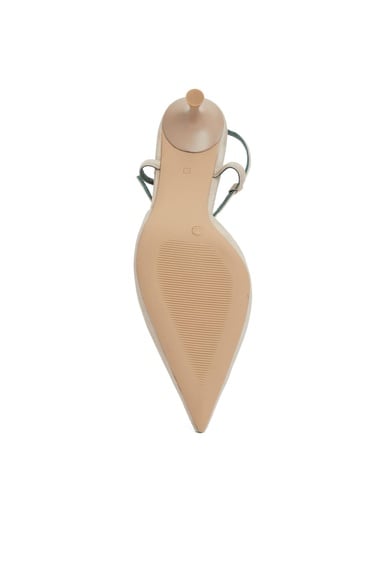  George Hogg Kadın Nude Süet Topuklu Ayakkabı